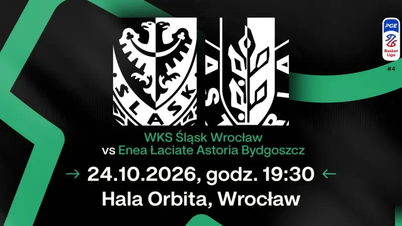 WKS Śląsk Wrocław vs Enea Łaciate Astoria Bydgoszcz