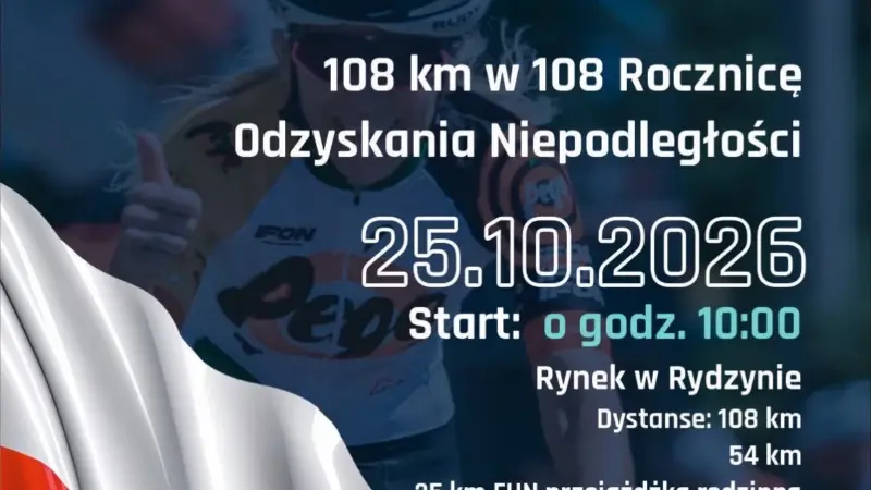 Rajd rowerowy z okazji rocznicy odzyskania niepodległości