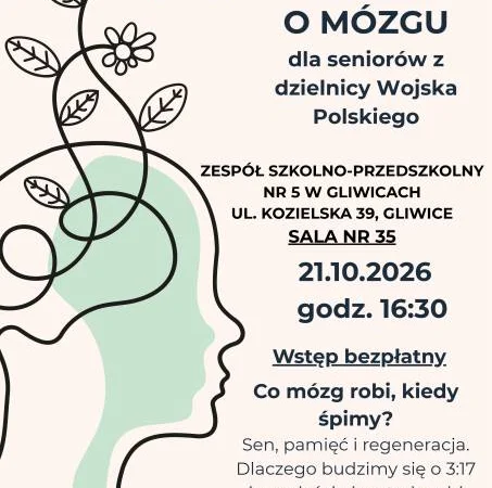 Wykłady o mózgu dla seniorów I Wojska Polskiego I GBO 2026