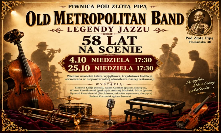 Jubileusz 58-lecia – 𝐎𝐥𝐝 𝐌𝐞𝐭𝐫𝐨𝐩𝐨𝐥𝐢𝐭𝐚𝐧 𝐁𝐚𝐧𝐝