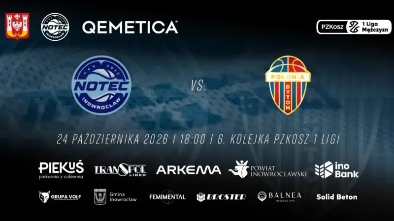 KSK Qemetica Noteć Inowrocław vs Polonia Bytom