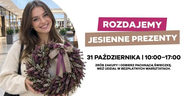 Wrzosy, wianki i aromatyczne herbaty – rodzinne warsztaty w CH Auchan Gliwice