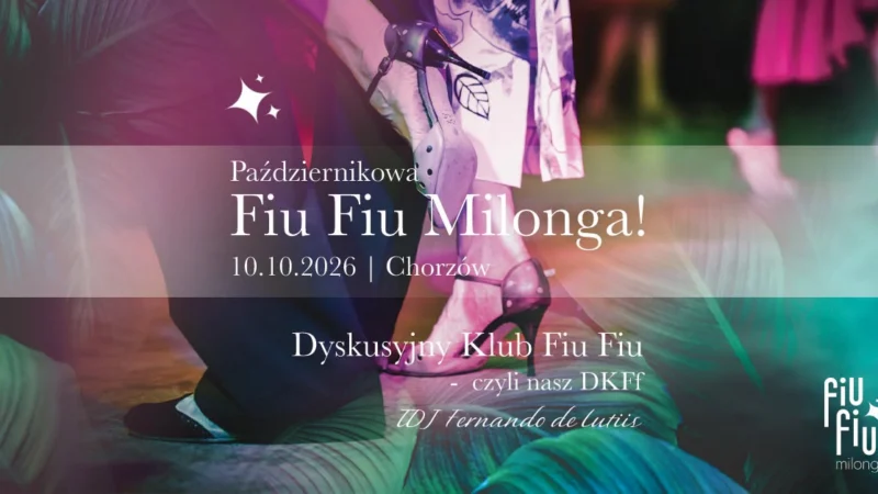 SDK: potańcówka tangowa FIU FIU MILONGA