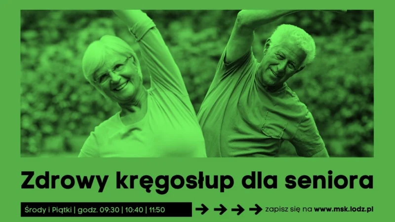 Zdrowy kręgosłup dla seniora Żabieniec gr. 1 – 9:30 // zajęcia stałe // październik 2026