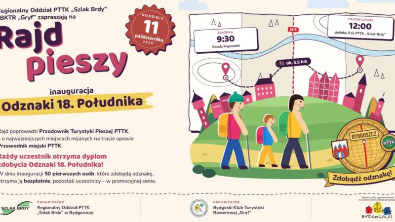 Rajd pieszy „Inauguracja Odznaki 18. Południka”