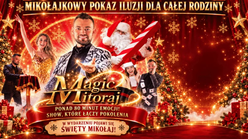 Mikołajkowy pokaz iluzji dla całej rodziny
