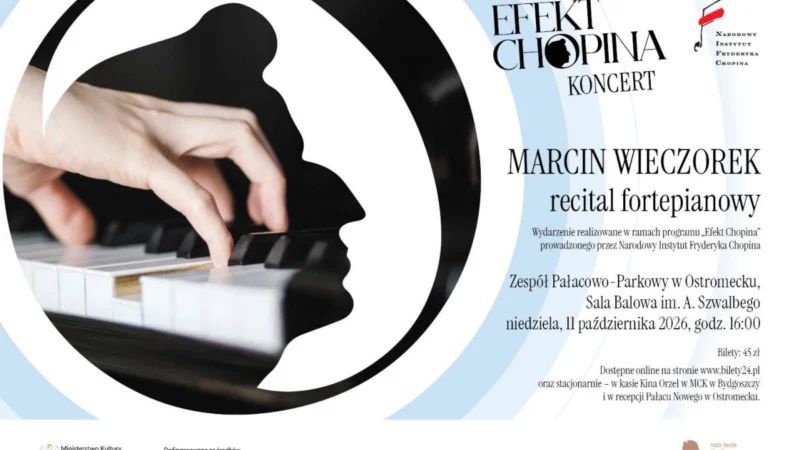 Efekt Chopina: MARCIN WIECZOREK – recital fortepianowy