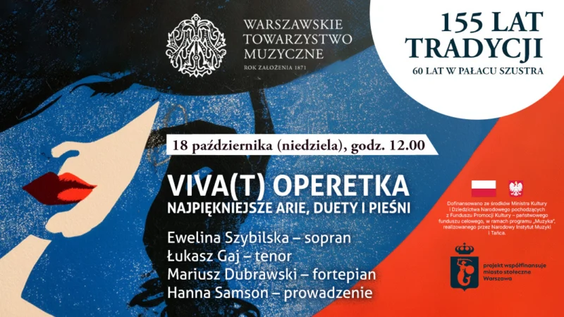 VIVA(T) OPERETKA – Najpiękniejsze arie, duety i pieśni