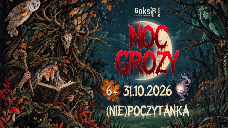 Noc Grozy w GOKSiR Przecław | (Nie)poczytanka dla dzieci (6+)