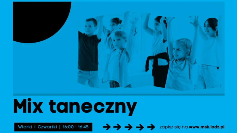MIX TANECZNY – warsztaty taneczne dla dzieci 4-6 lat // PAŹDZIERNIK 2026