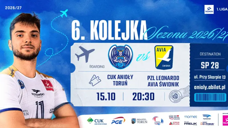 CUK Anioły Toruń vs PZL Leonardo Avia Świdnik