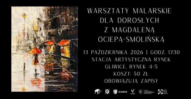 Warsztaty malarskie dla dorosłych z Magdaleną Ociepą-Smolińską