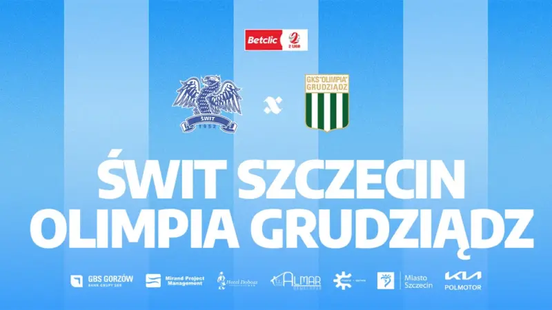 Świt Szczecin vs Olimpia Grudziądz
