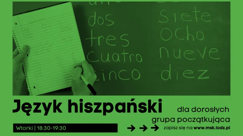 Język hiszpański dla dorosłych – od podstaw // zajęcia stałe 502 // X 2026