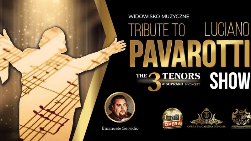 Tribute to Luciano Pavarotti przy świecach