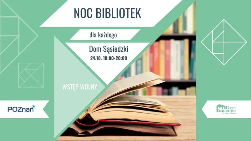 Noc bibliotek w Domu Sąsiedzkim
