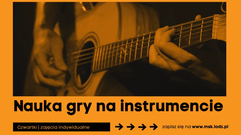 Nauka gry na instrumencie // zajęcia stałe // X