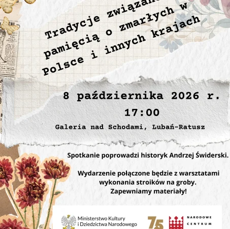 Pamięć o zmarłych – spotkanie z historykiem