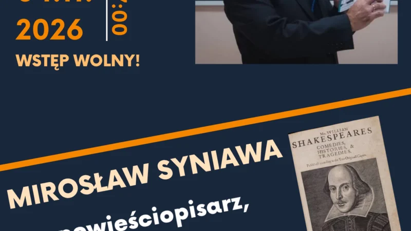 Biblioteka: Spotkanie autorskie z Mirosławem Syniawą, prowadzenie Piotr Długosz – Wydawnictwo Silesia Progress.