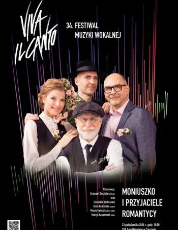 Moniuszko i Przyjaciele Romantycy | 34. Festiwal Viva il canto w Cieszynie