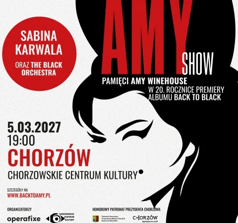 ChCK: BACK TO AMY SHOW – SABINA KARWALA & THE BLACK ORCHESTRA