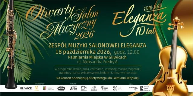 Otwarty Salon Muzyczny | Koncert Zespołu Muzyki Salonowej Eleganza