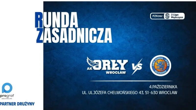 Akademia Koszykówki Orły Wrocław vs U&R Calor Twierdza Kłodzko