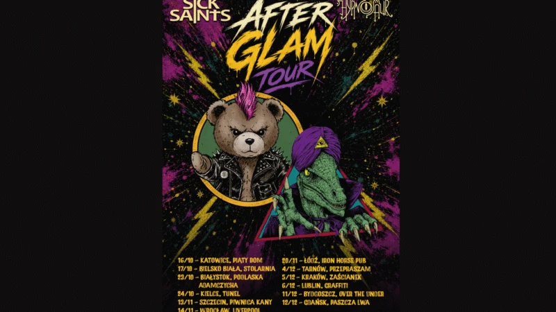 AFTER GLAM TOUR 2026: SICK SAINTS + HYPNOSAUR I BIELSKO-BIAŁA