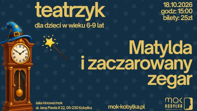 Teatrzyk dla dzieci: Matylda i zaczarowany zegar