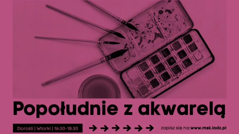 Popołudnie z akwarelą // zajęcia stałe // Ośrodek Górna // Październik