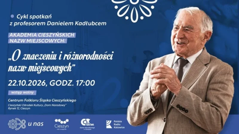 Akademia Cieszyńskich Nazw Miejscowych w Cieszynie | Spotkanie z prof. Danielem Kadłubcem