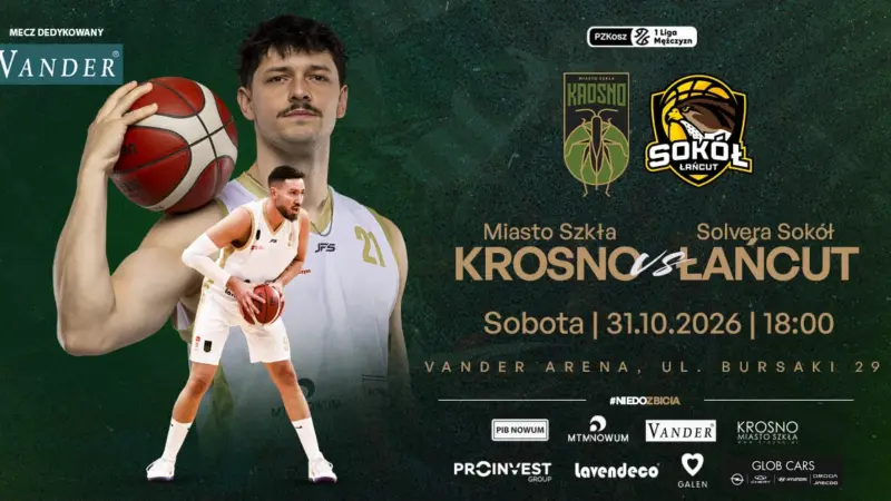 Miasto Szkła Krosno vs Solvera Sokół Łańcut