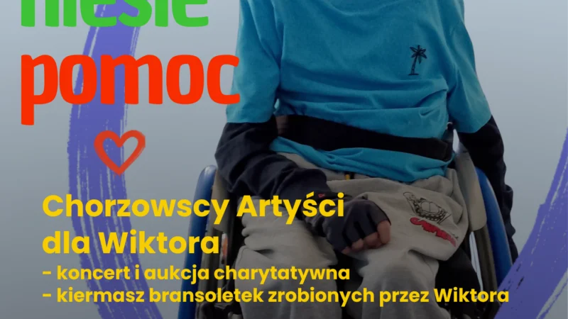 ChCK: Sztuka, która niesie pomoc. Chorzowscy Artyści dla Wiktora
