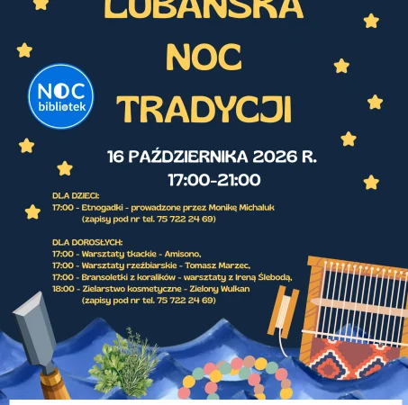 Lubańska Noc Tradycji – Noc Bibliotek 2026