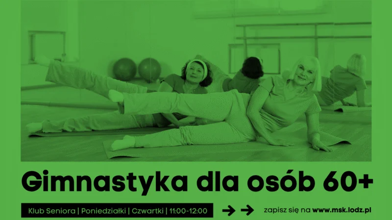 Klub Seniora – gimnastyka dla osób 60+ // ZAJĘCIA STAŁE // Październik