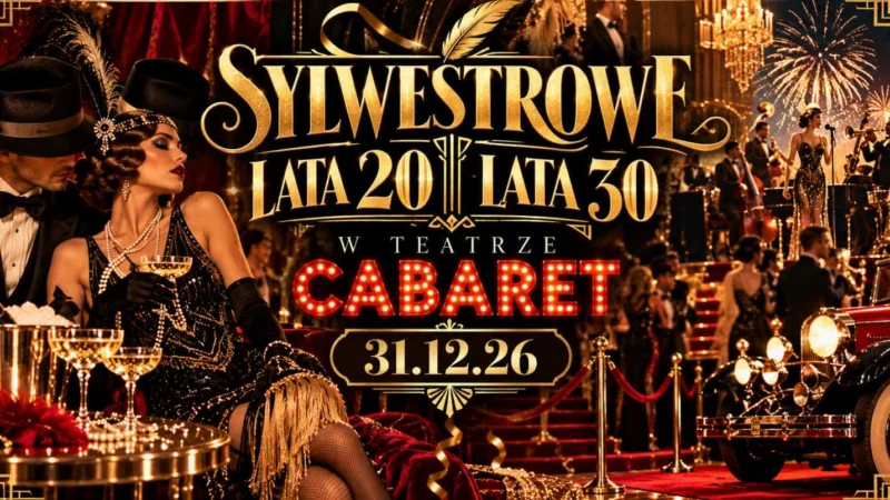 SYLWESTER W STYLU LAT 20. I 30.