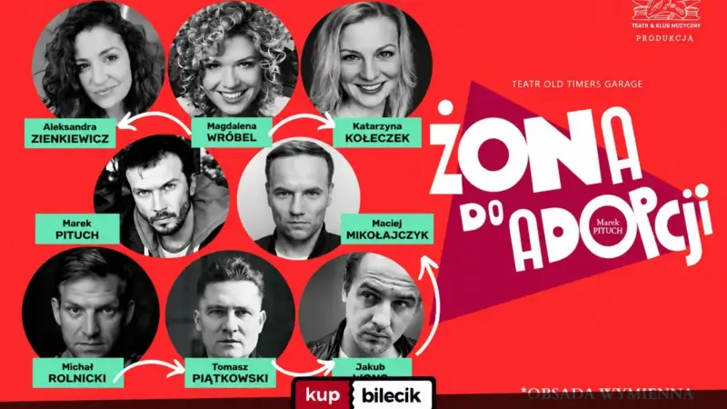 Żona do adopcji — Komedia teatralna
