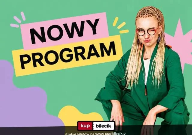 Nowy program stand-up – Aleksandra Radomska ”Bo co się może wydarzyć?”