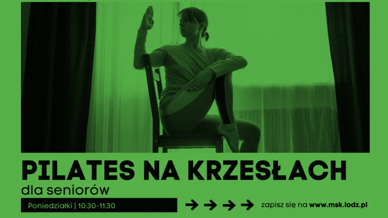 PILATES NA KRZESŁACH // zajęcia stałe dla seniorów // Dąbrowa 2026/2027