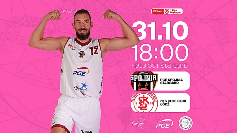 PGE Spójnia Stargard vs ŁKS Coolpack Łódź