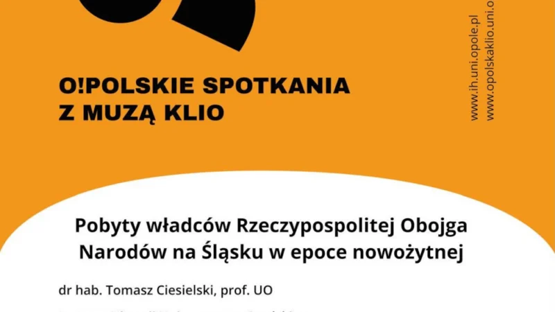O!POLSKIE SPOTKANIA Z MUZĄ KLIO w Prudniku!