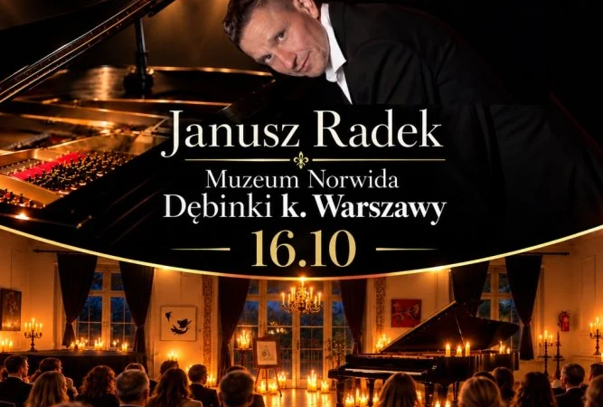 Janusz Radek w Dębinkach – „Tylko ładne piosenki”. Kameralny koncert w Muzeum Norwida