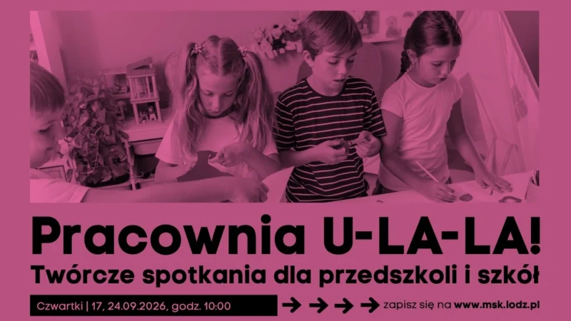 Pracownia U-LA-LA! Twórcze spotkania // 29.10.2026