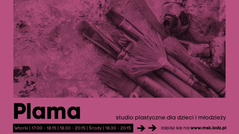 Studio Plastyczne PLAMA (14 – 17 lat) // zajęcia stałe 502 // X 2026