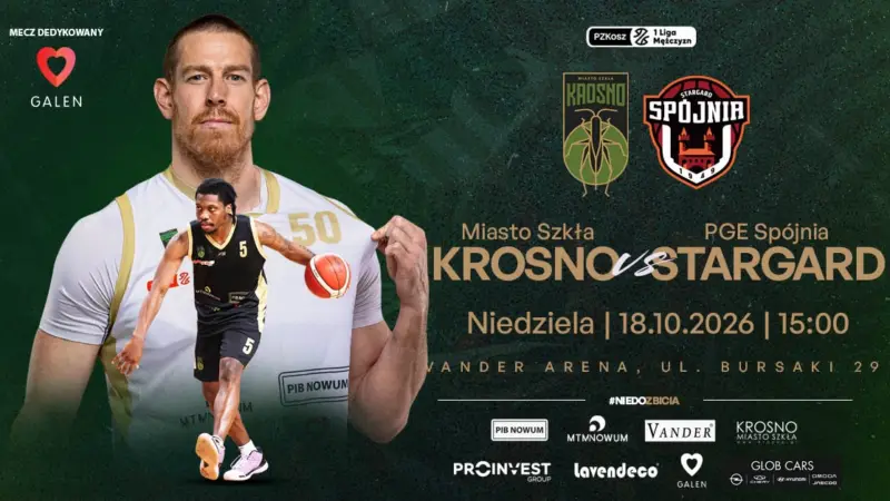 Miasto Szkła Krosno vs PGE Spójnia Stargard