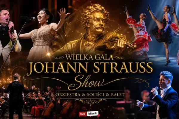 Wielka Gala Johann Strauss Show – Orkiestra & Soliści & Balet – CZĘŚĆ 2