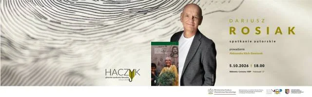 Haczyk 2026 — Dariusz Rosiak — Spotkanie autorskie