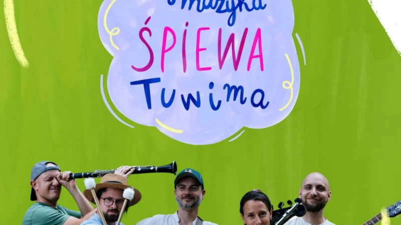PROJEKT MUZYKA ŚPIEWA TUWIMA/koncert/FESTIWAL PODSKOKI I WYKRĘTY KONCERT