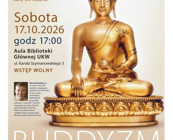 Buddyzm na Zachodzie – wykład publiczny w Bibliotece UKW w Bydgoszczy
