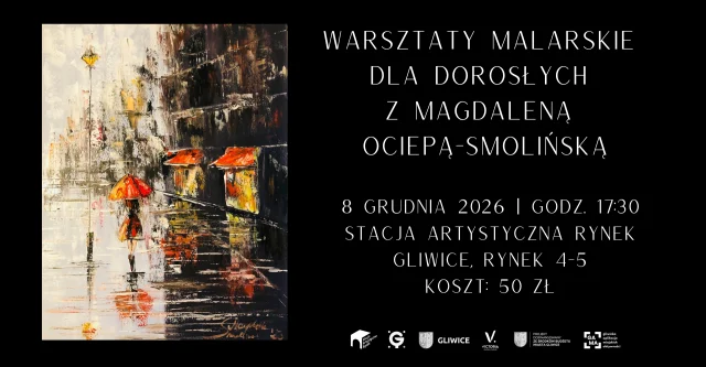 Warsztaty malarskie dla dorosłych z Magdaleną Ociepą-Smolińską